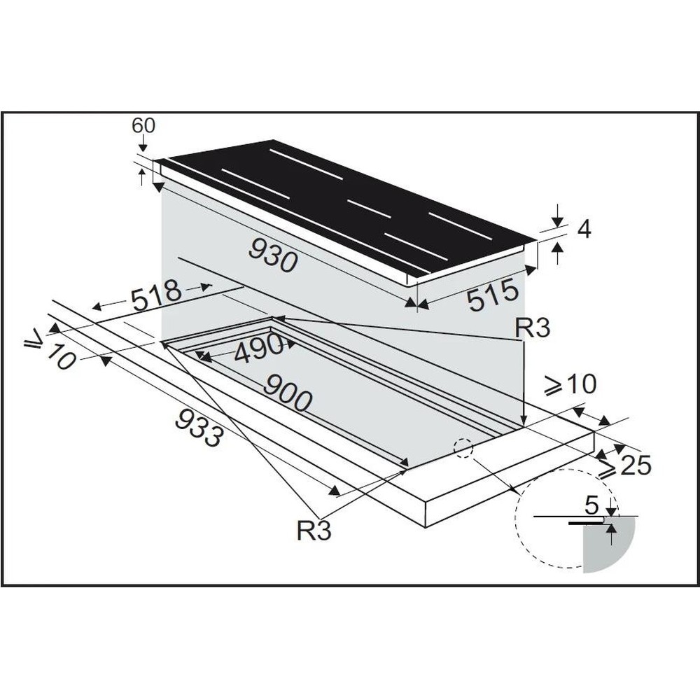 Варочная поверхность De Dietrich DPI4942B - изображение 6